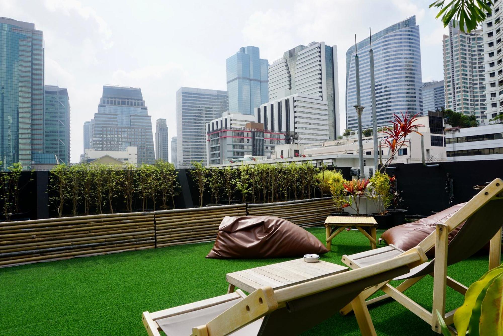 Hip And Funky Apartment Silom Soi 3, With Rooftop View Bangkok Zewnętrze zdjęcie